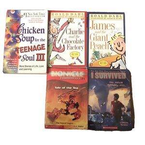 Bundle‎ Of Kid/teenager Lot of 5 Books- See Description